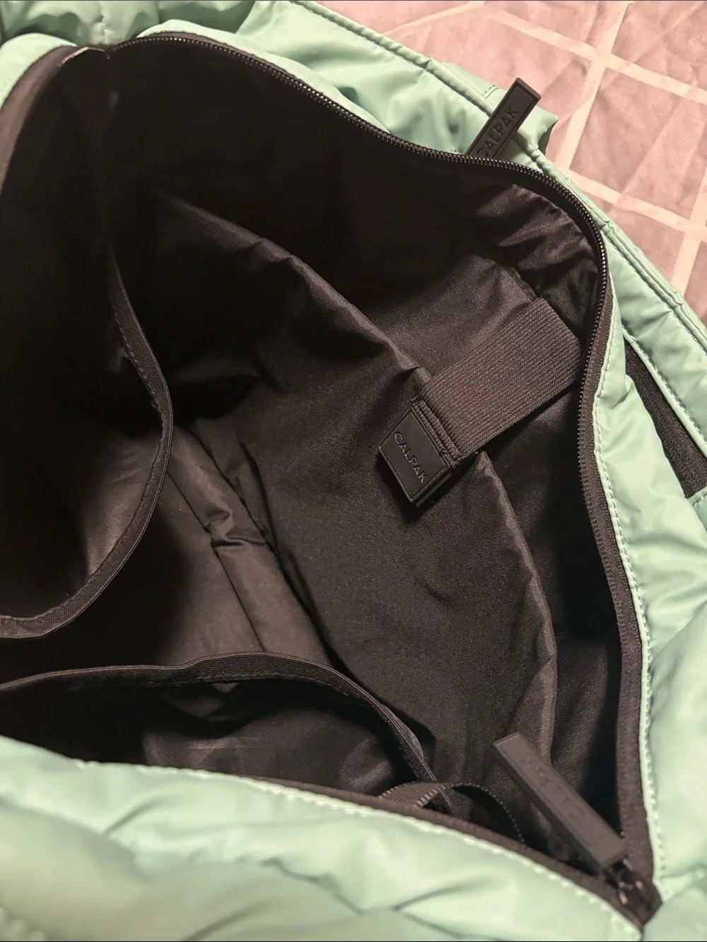 Calpak Sage Green Luka Expandable Tote - Unique Color